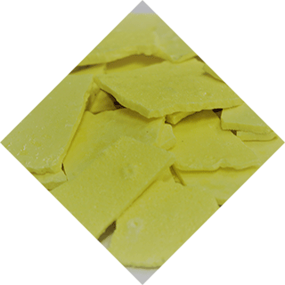 Producto Azufre Galleta, producido en las plantas químicas de Cepsa